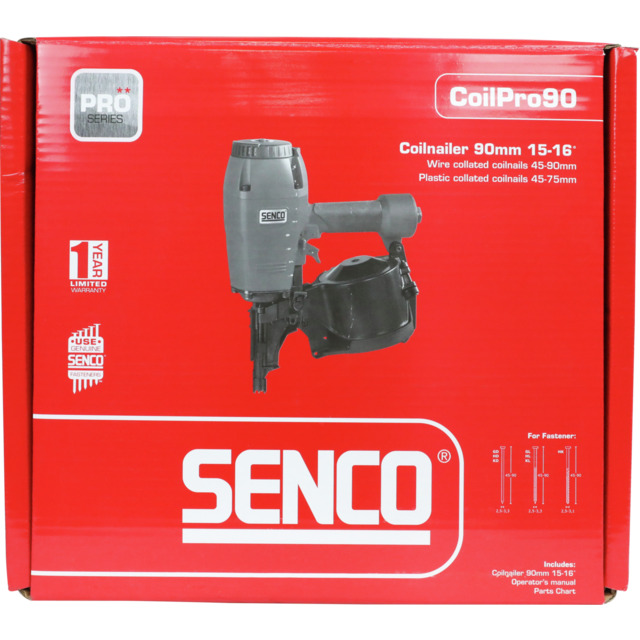 RULLB SPIKVERKTYG COILPRO 90 SENCO 16ø 50-90MM